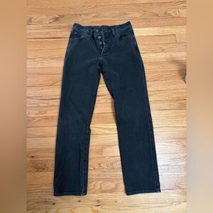 Lucky Brand Women’s Black Straight Jeans